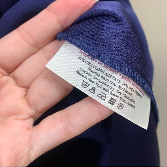 MM. Lafleur Taylor 2.0 Dress Deep Indigo - Picture 8 of 11